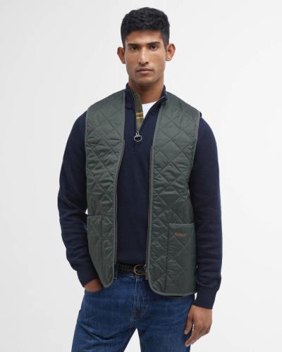 Gilet trapuntato/fodera con zip