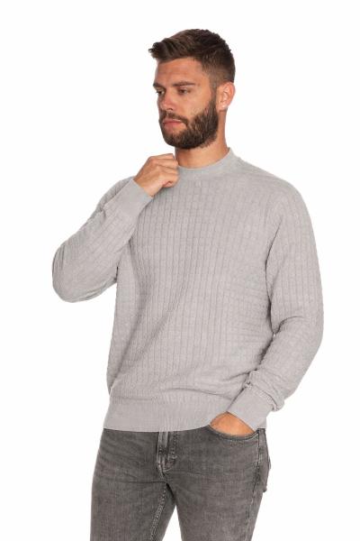 Maglione Girocollo Jacquard 