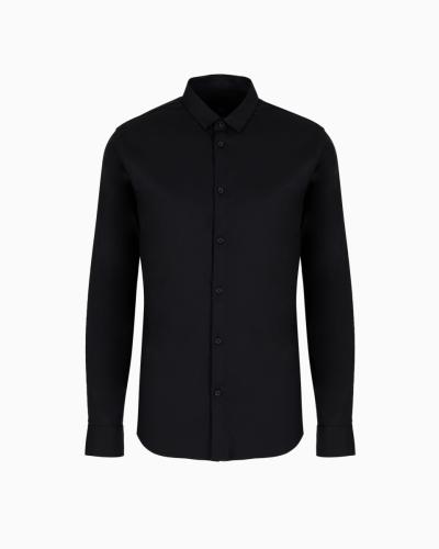 CAMICIA REGULAR FIT IN TESSUTO ULTRA ELASTICIZZATO