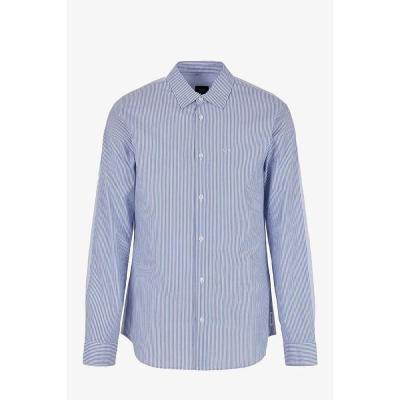 CAMICIA IN COTONE A RIGHE 