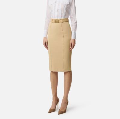 GONNA IN TESSUTO TECNICO BIELASTICO CON CINTURA