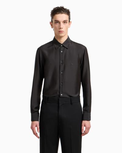 CAMICIA IN MODAL MISTO SETA