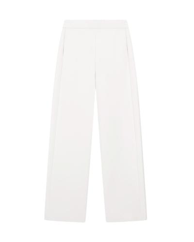 PANTALONI DONNA EMPORIO ARMANI ASV IN JERSEY DOPPIO CON VITA ELASTICIZZATA