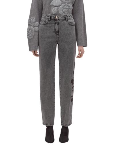 BLUGIRL JEANS IN DENIM STRETCH CON RICAMO