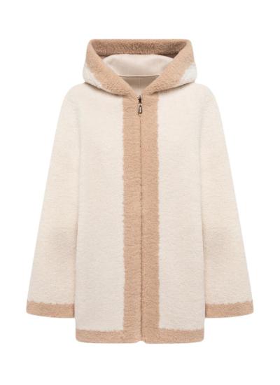 BLUGIRL GIACCONE EFFETTO MONTONE CON LOGO