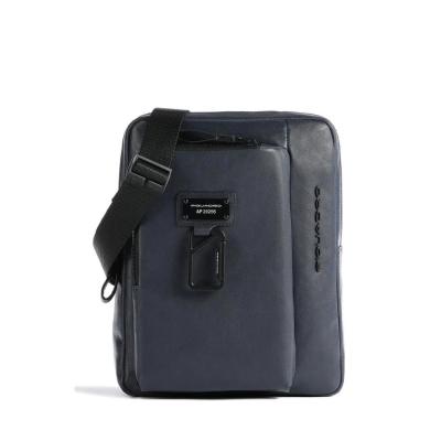 Borsello Uomo Piquadro in Pelle Blu Porta iPad Linea Harper