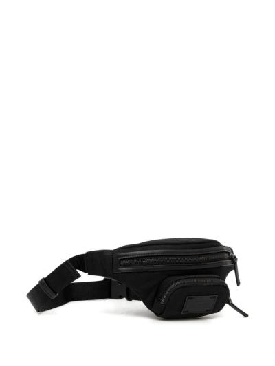 MARSUPIO NERO CON LOGO 