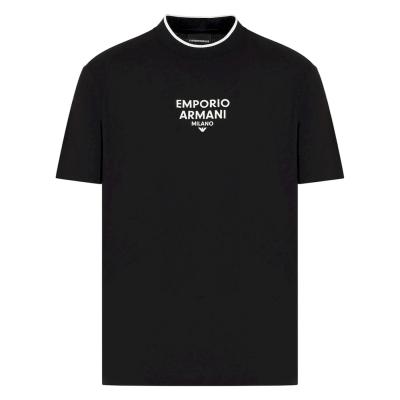 T-SHIRT REGULAR FIT CON LOGO EMPORIO ARMANI