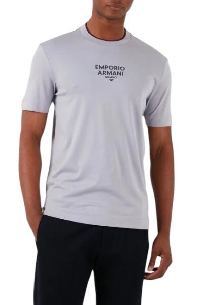 T-SHIRT REGULAR FIT CON LOGO EMPORIO ARMANI
