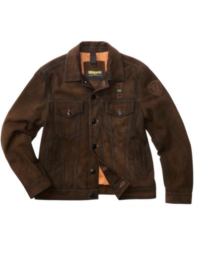 GIACCA UOMO BLAUER SCAMOSCIATA GRIGGS