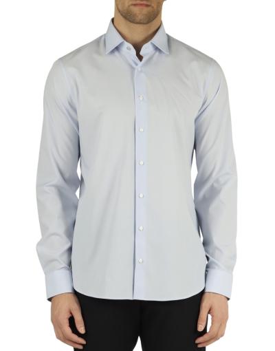 CAMICIA UOMO MICHAEL KORS IN COTONE SLIM FIT CON RICAMO LOGO