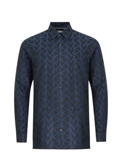 CAMICIA UOMO MK JACQUARD SLIM FIT