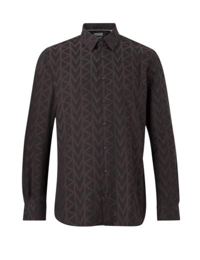 CAMICIA UOMO MK JACQUARD SLIM FIT