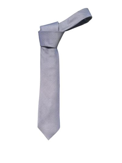 Cravatta uomo MK in seta jacquard con micro pattern