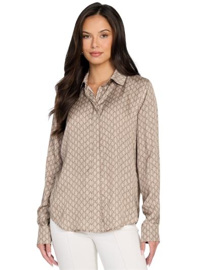 CAMICIA DONNA MARCIANO STAMPATA 