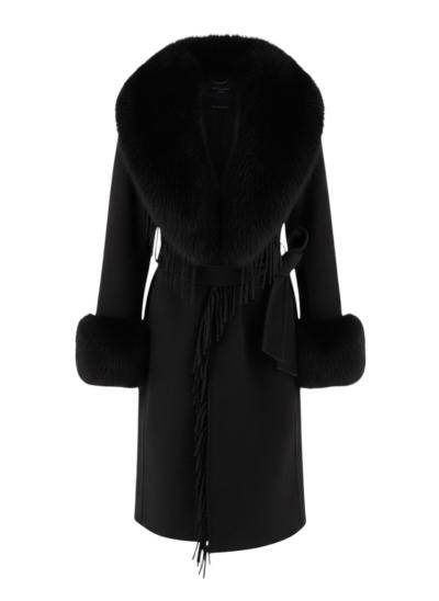 CAPPOTTO LUNGO DONNA MARCIANO IN MISTO LANA