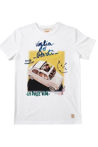 T-SHIRT BOB CON STAMPA