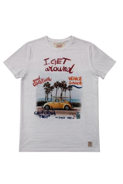 T-SHIRT BOB JERSEY DI COTONE