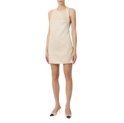 Mini abito donna ELISABETTA FRANCHI in duchesse con collana