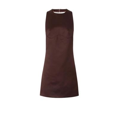 MINI ABITO DONNA ELISABETTA FRANCHI IN DUCHESSE CON COLLANA
