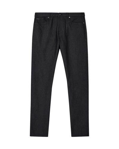 PANTALONI J06 SLIM FIT IN MISTO COTONE MICRO ARMATURATO A POIS
