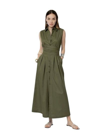 ABITO LUNGO DONNA SMANICATO 