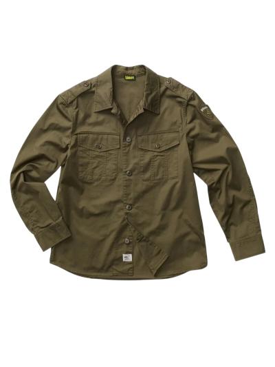 CAMICIA CON CONTROSPALLINE LANGLEY