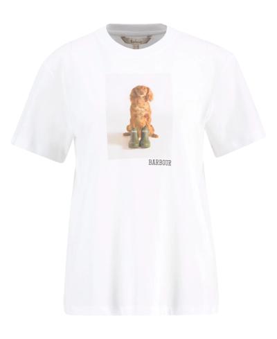 T-shirt donna Barbour con stampa Bedale