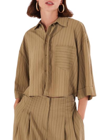 Camicia Crop Yes Zee