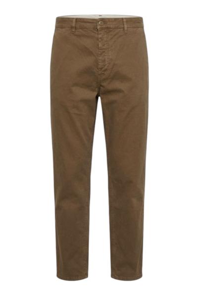 PANTALONE CHINO – JACOB – COTONE SLIM FIT MARRONE