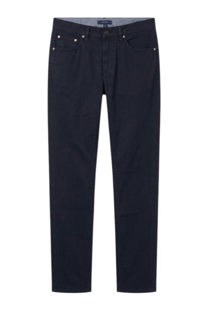 PANTALONE – JORDAN – COTONE SLIM FIT BLU SCURO
