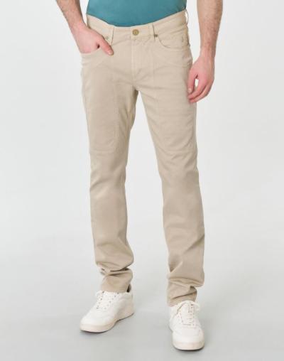 JEANS – JHON – TOPPA DENIM ALCANTARA SLIM FIT BEIGE 