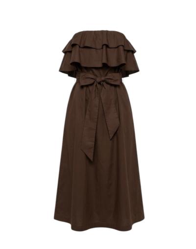 VESTITO IN POPELINE DI COTONE 