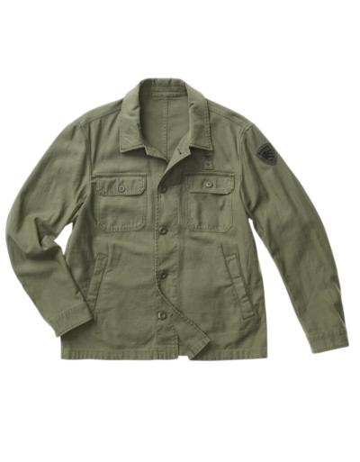 GIACCA CAMICIA UOMO BLAUER GOODALE DYED