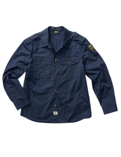 CAMICIA UOMO BLAUER CON CONTROSPALLINE LANGLEY