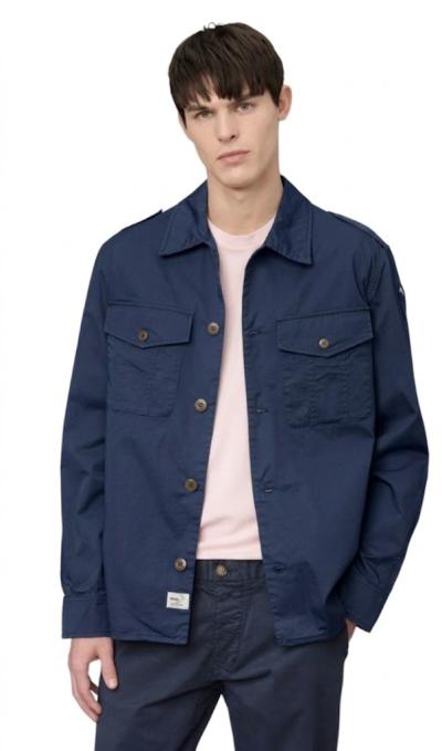 CAMICIA UOMO BLAUER CON CONTROSPALLINE LANGLEY
