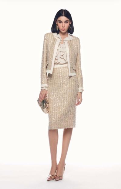 BOLERO CHANEL CON PAILLETTES 