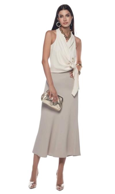 TOP DONNA CON FIOCCO