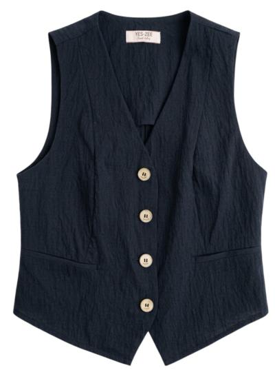 GILET DONNA NERO 