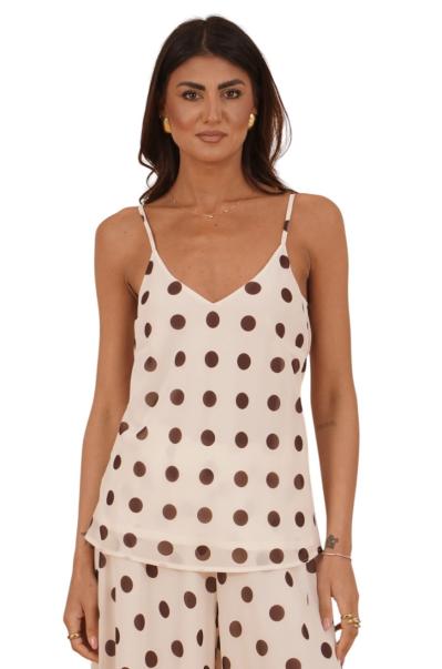 TOP POIS IN GEORGETTE DOPPIATO