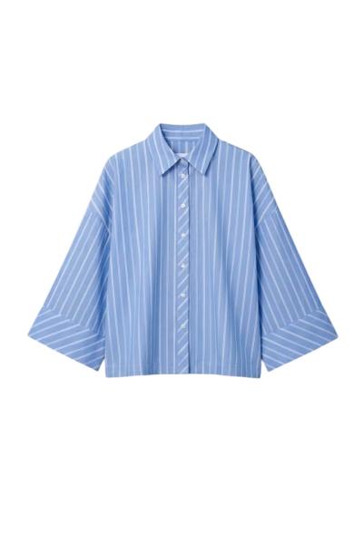 CAMICIA DONNA A RIGHE 