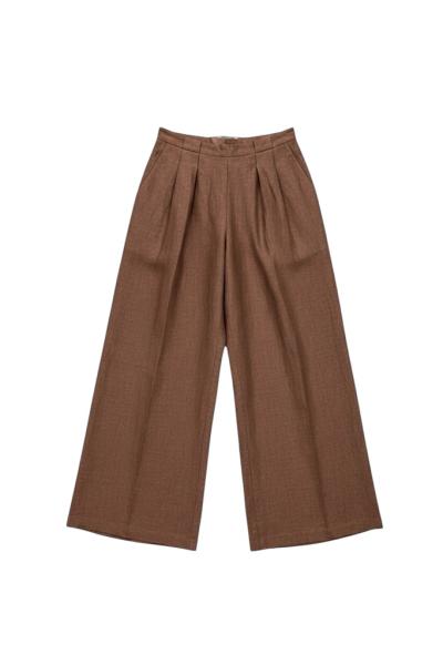 PANTALONE DONNA PALAZZO A GAMBA LARGA