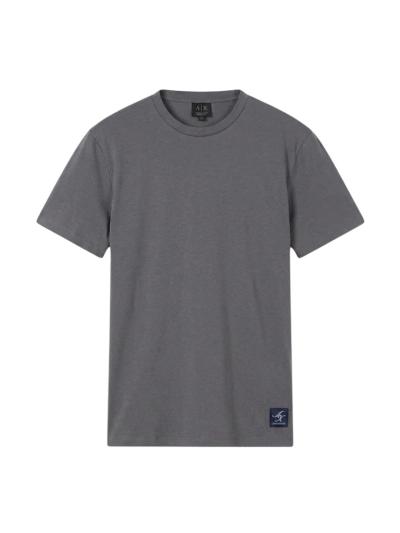 T-SHIRT UOMO BASIC CON MINI LOGO SUL FONDO