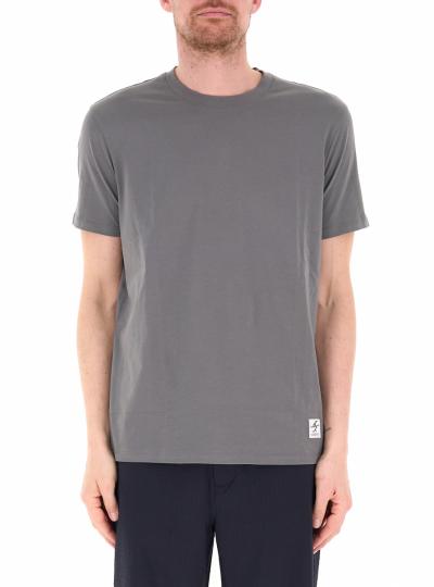 T-SHIRT UOMO BASIC CON MINI LOGO SUL FONDO