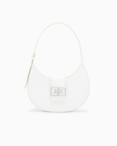 BORSA HOBO CON FIBBIA LOGO