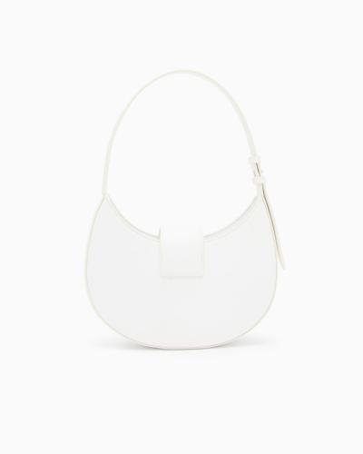BORSA HOBO CON FIBBIA LOGO