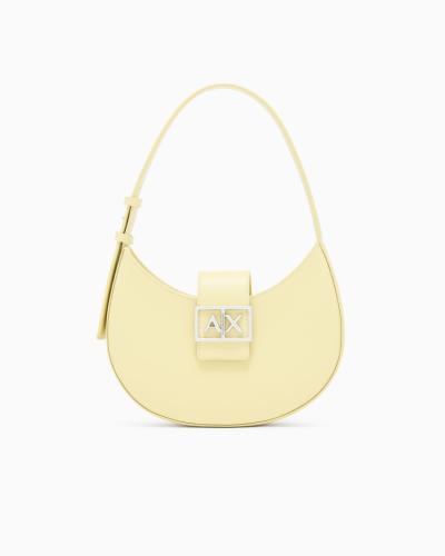 BORSA HOBO CON FIBBIA LOGO
