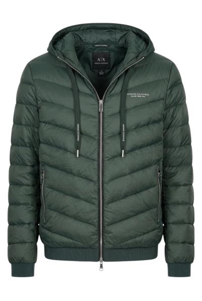 Piumino con cappuccio regular fit 