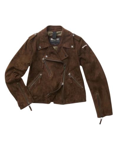 CHIODO DONNA SCAMOSCIATO CHERRY
