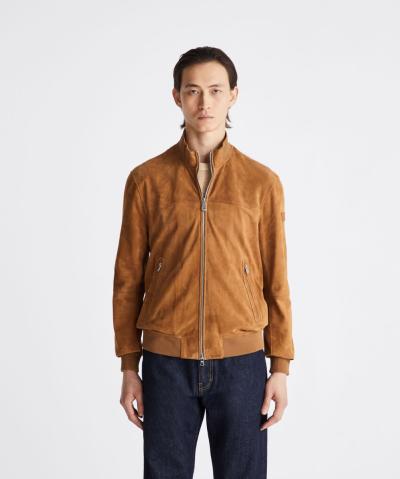 GIACCA IN PELLE SCAMOSCIATA SANDS SUEDE PE 08